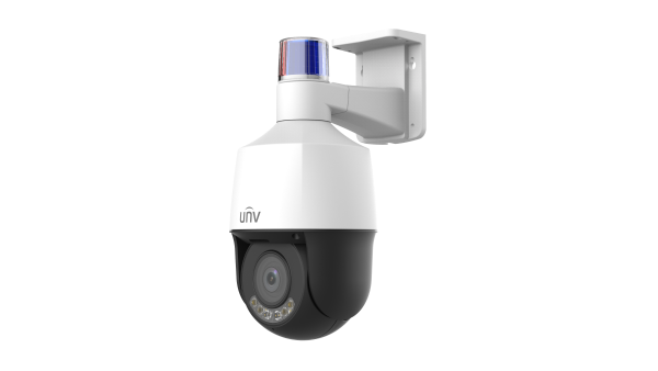 [IPC6324LWH-AX5C-VG2] UNV 4MP 5X Wise-ISP Tri-Guard Warm light Network PTZ Camera
