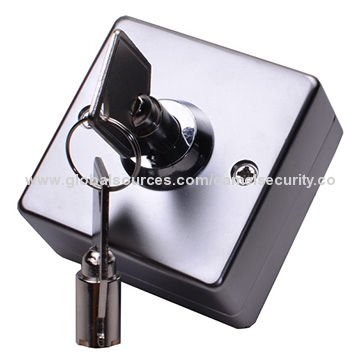 [KYSW+BTMBX] Key Switch Zinc Alloy with Buttom Box