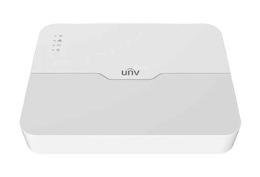 [NVR501-08B-LP8] UNV NVR 8-ch,1 SATA interface, 1U, 8 PoE, H.265&4k